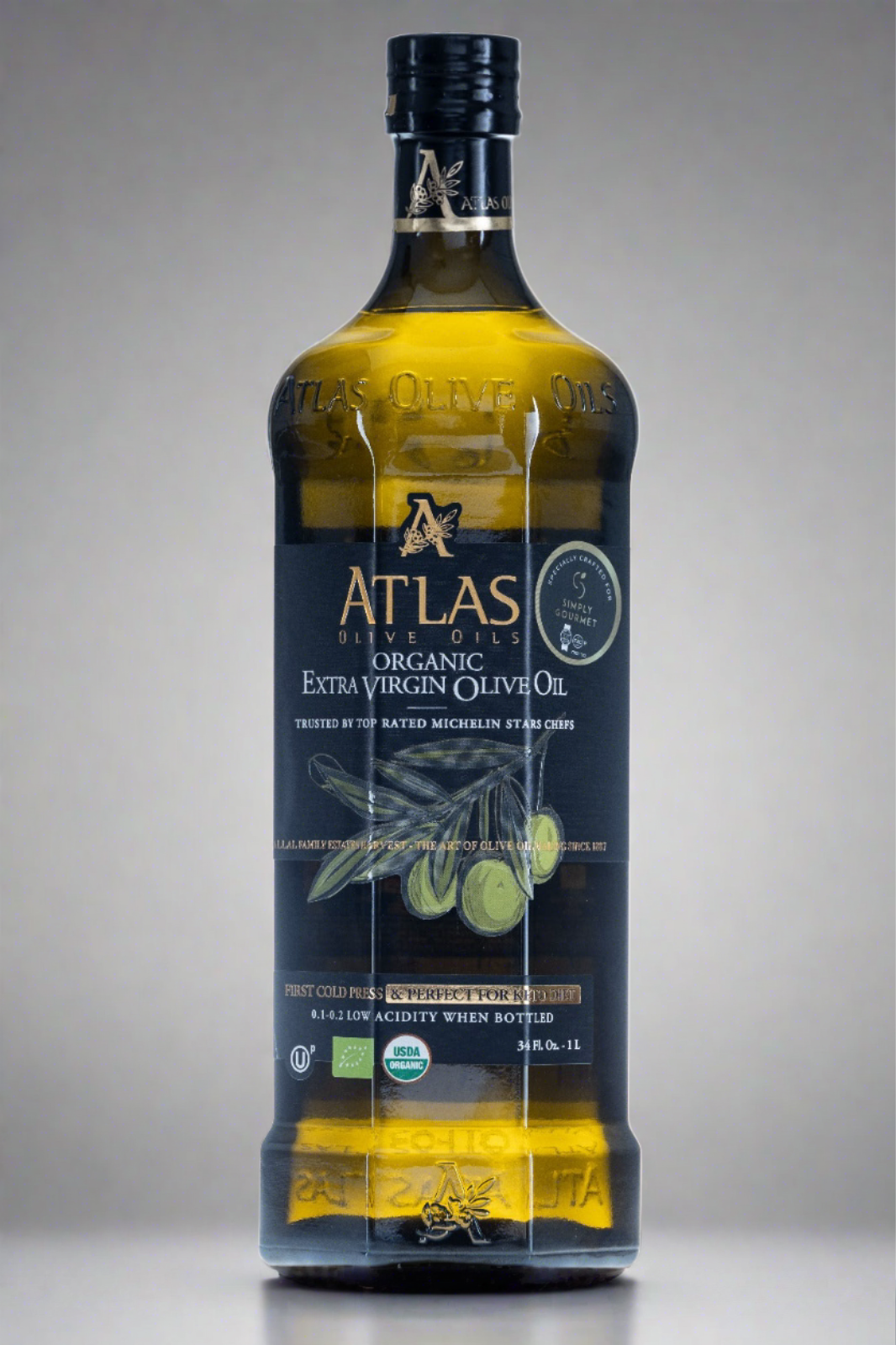 Atlas Olive Oil - Premium, Extra Virgin, and Cold Pressed