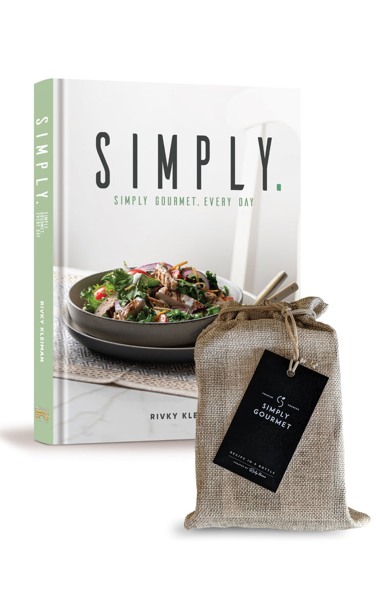 Simply Cookbook + Recipe in a Bottle gift set – Simply Gourmet