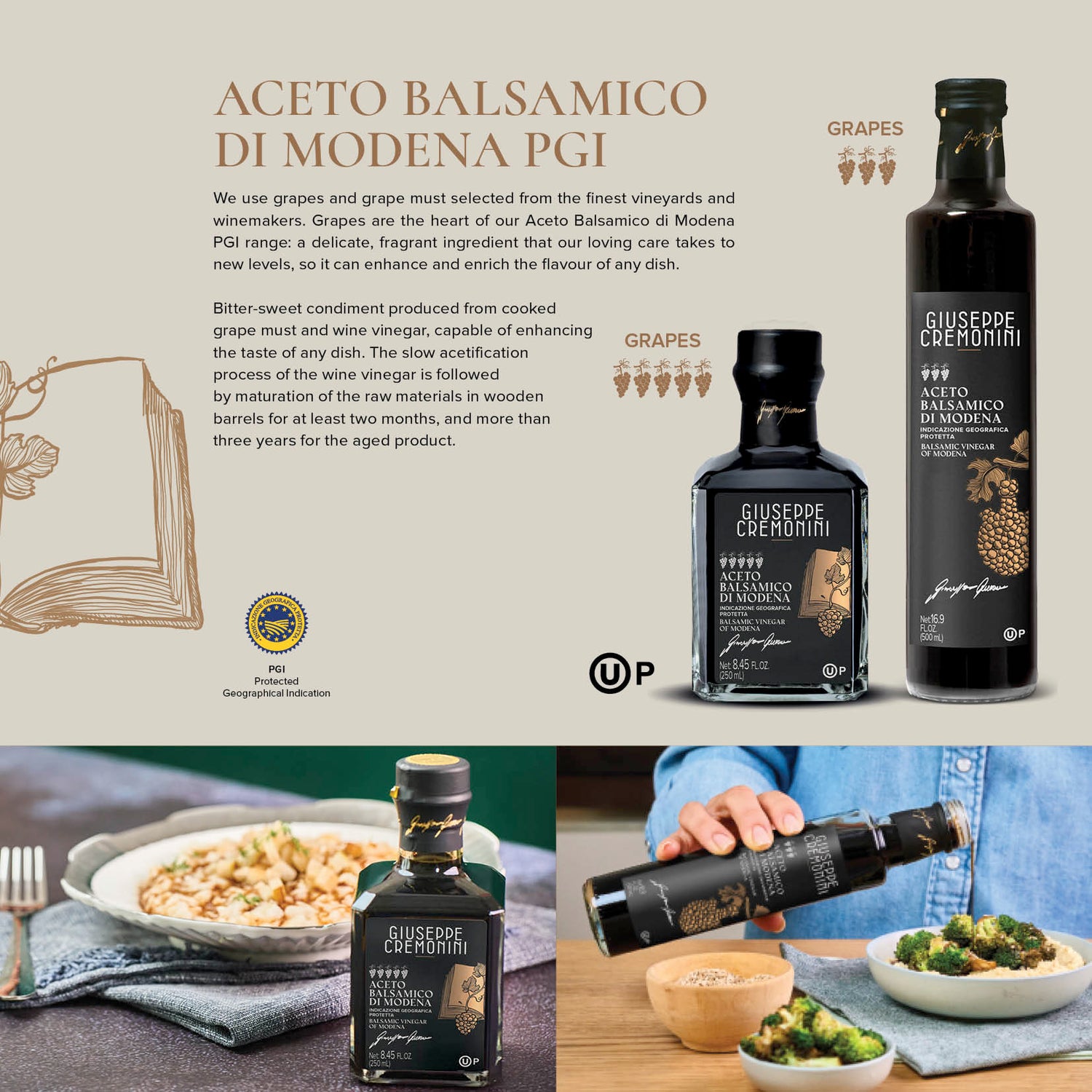 Giuseppe Cremonini Balsamic Vinegar - Simply Gourmet