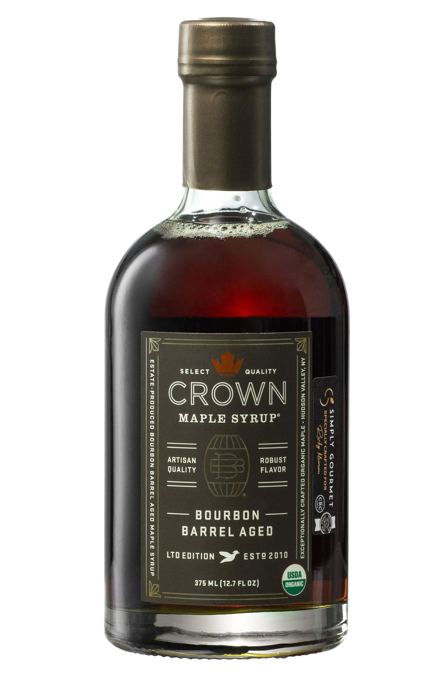 Crown Maple® Bourbon Barrel Aged Maple Syrup - Simply Gourmet