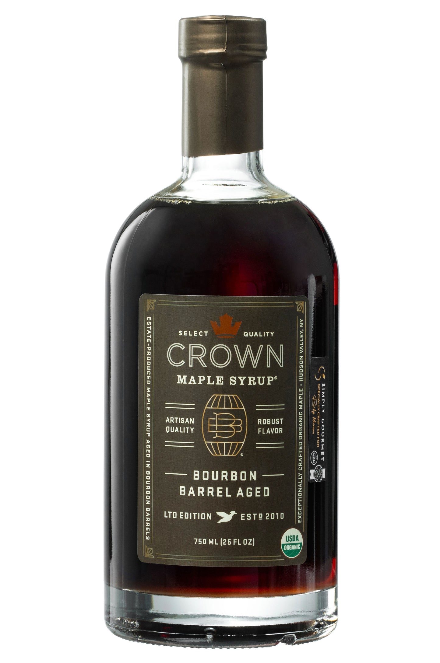 Crown Maple® Bourbon Barrel Aged Maple Syrup - Simply Gourmet