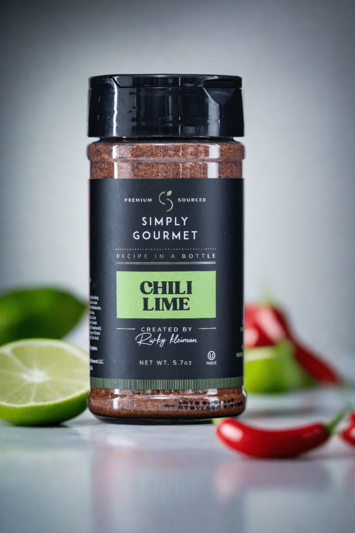 Chili Lime - Recipe in a Bottle - Spice Rub - Simply Gourmet