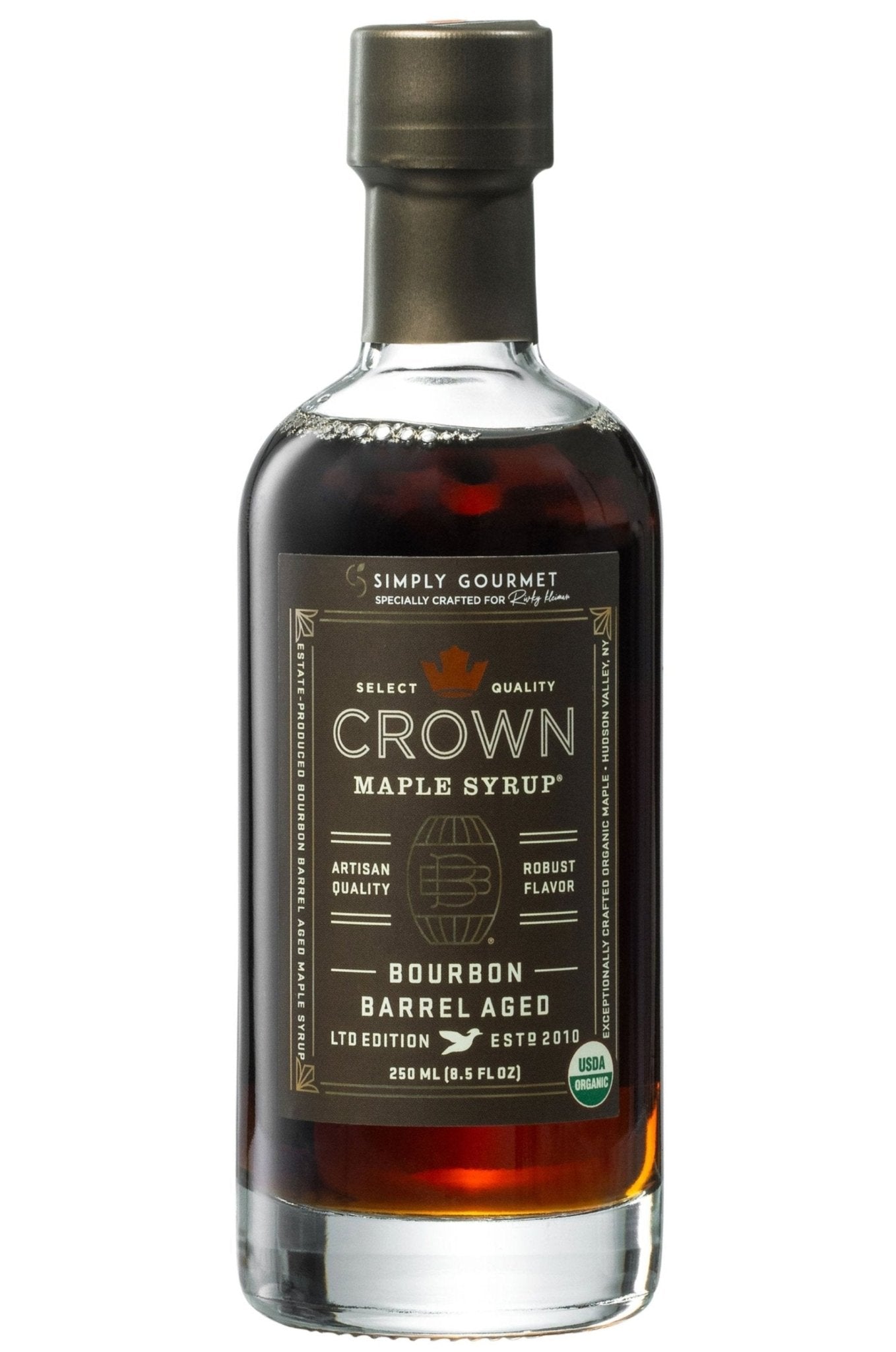 Crown Maple® Bourbon Barrel Aged Maple Syrup - Maple Syrup - Simply Gourmet