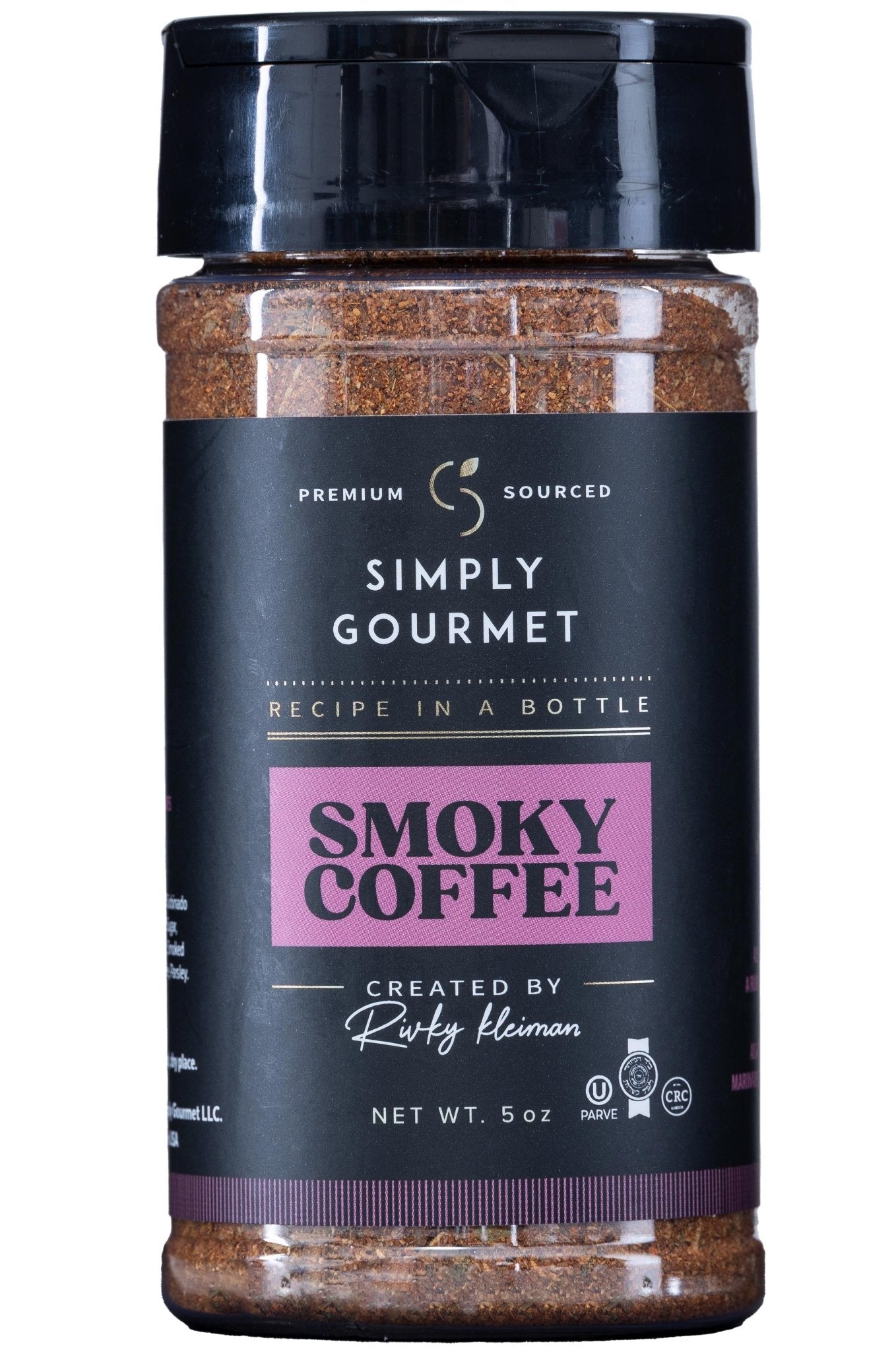 Smoky Coffee - Recipe in a Bottle - Spice Rub - Simply Gourmet