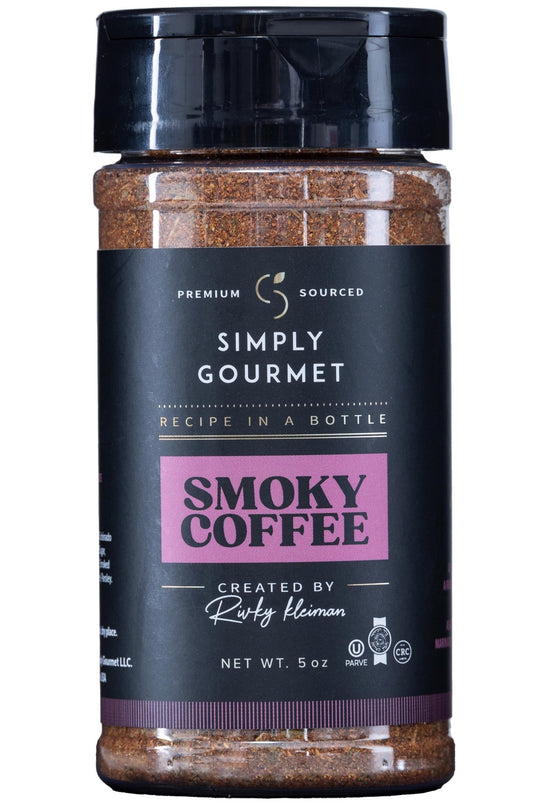 Smoky Coffee - Recipe in a Bottle - Spice Rub - Simply Gourmet