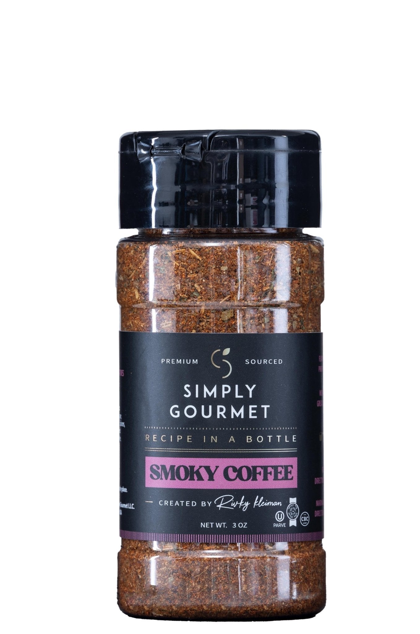 Smoky Coffee - Recipe in a Bottle - Spice Rub - Simply Gourmet