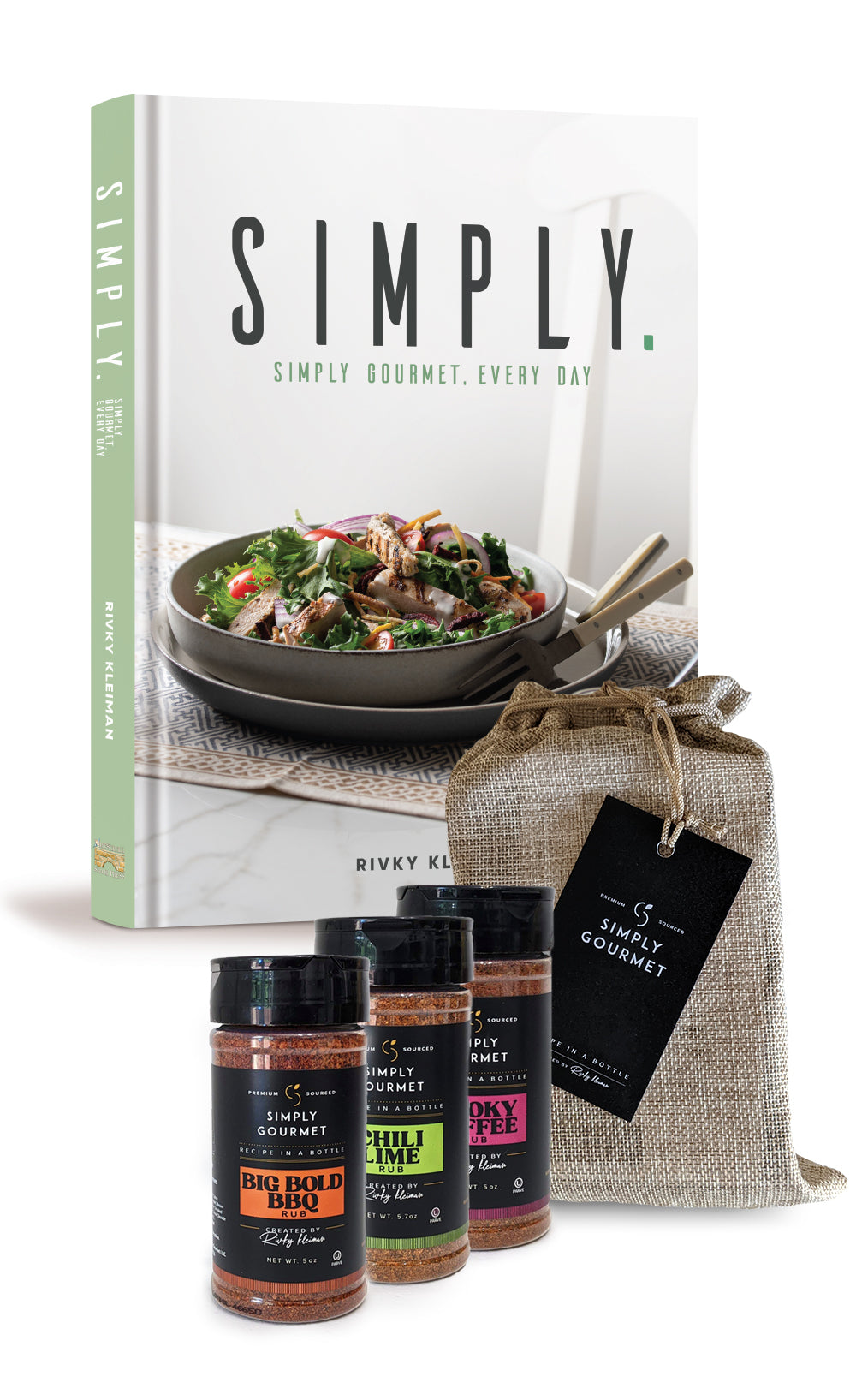 Simply Cookbook + Recipe in a Bottle gift set – Simply Gourmet