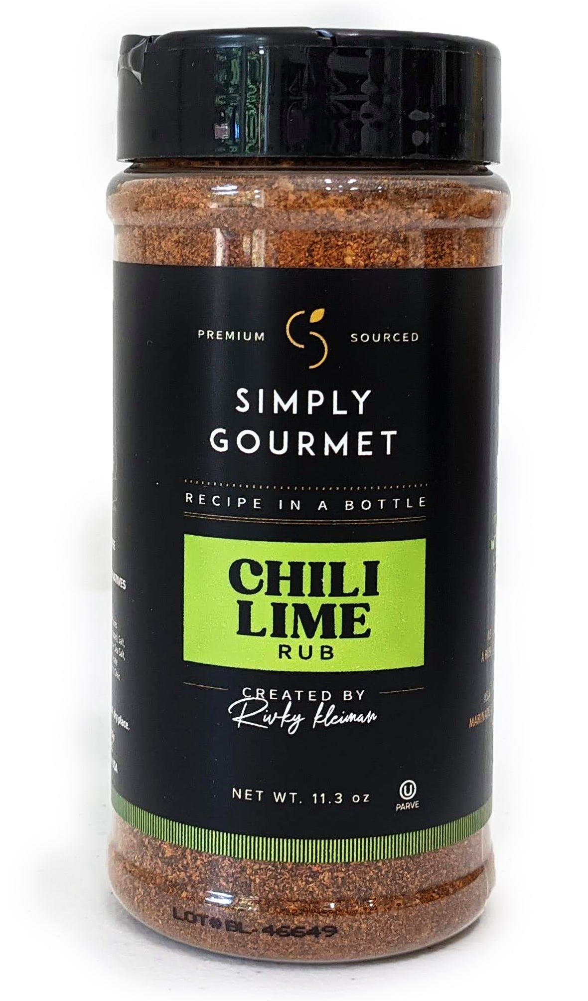 Chili Lime - Recipe in a Bottle - Spice Rub - Simply Gourmet