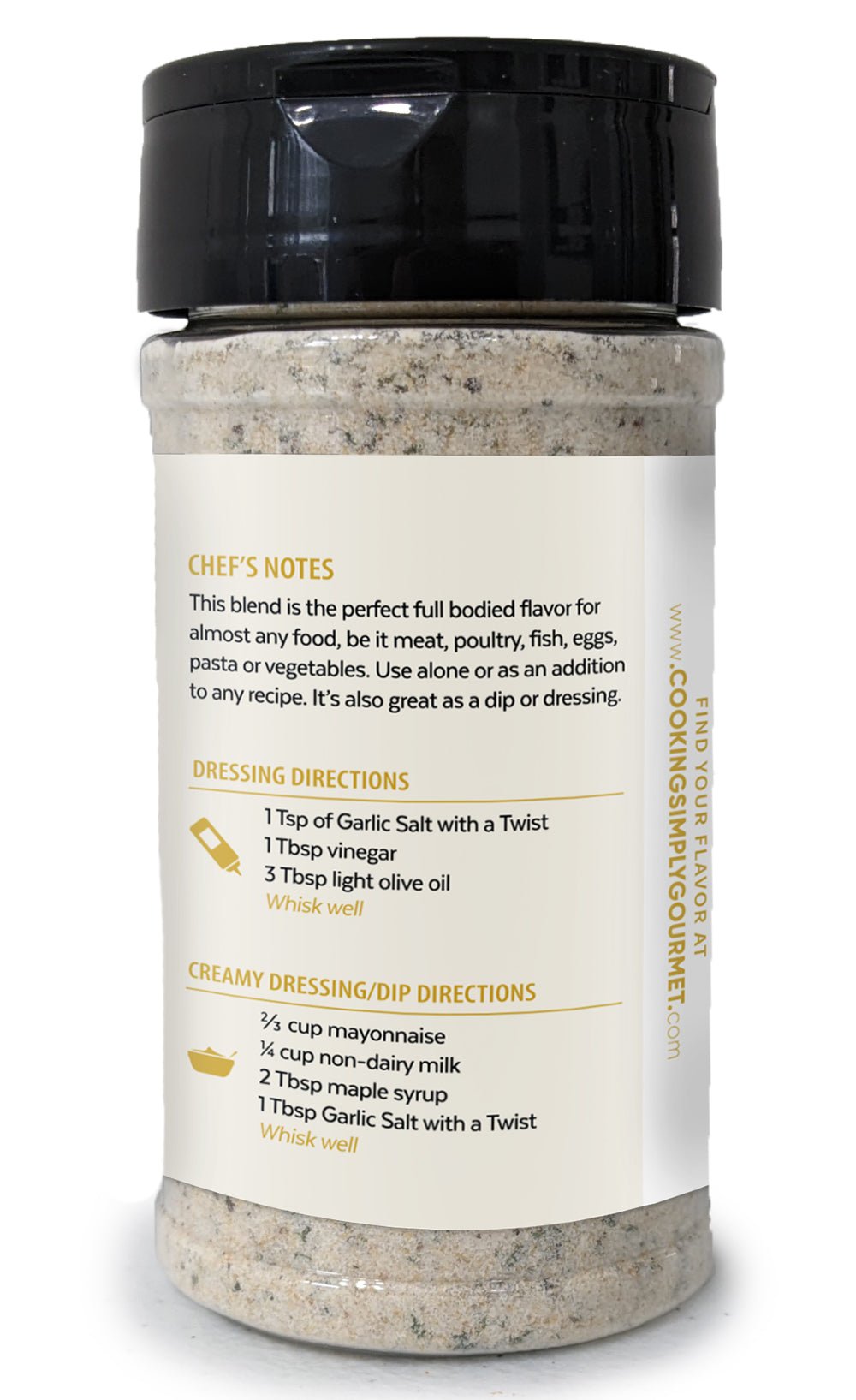 Garlic Salt with a Twist - Spice Rub - Simply Gourmet