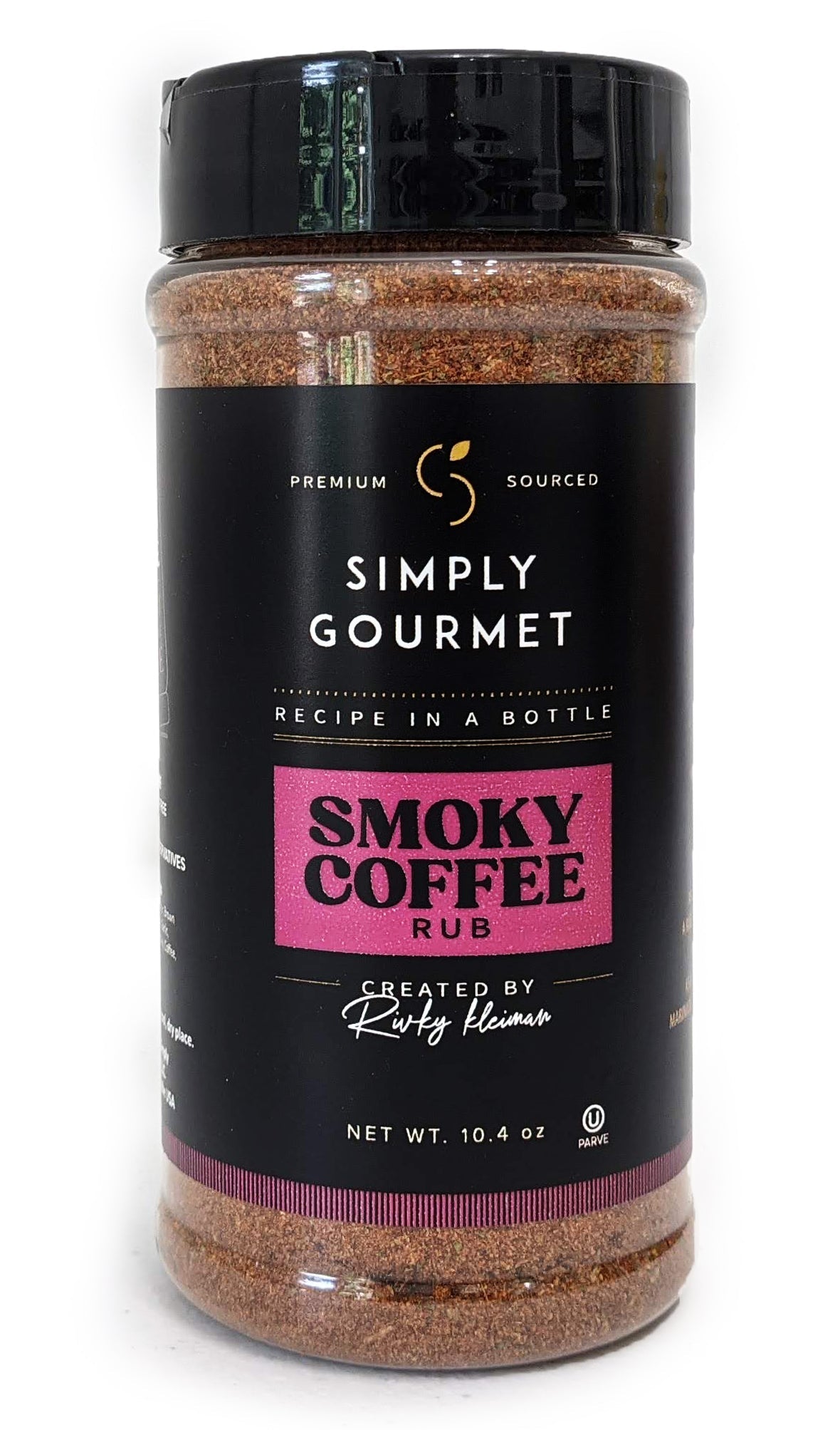 Smoky Coffee - Recipe in a Bottle - Spice Rub - Simply Gourmet